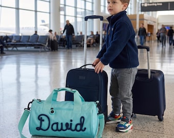 Personalized Kids Duffel Bag, Sports&Dance Bag, Custom Gym Bag, Daily Activity Bag,Hospital Bag,Vacation Travel Luggage, Back To School Gift