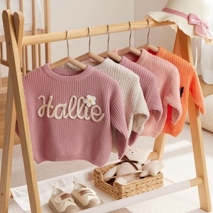 Personalisierter Baby Pullover, Personalisierter Baby Pullover, Baby Geschenke, Weihnachtsgeschenk