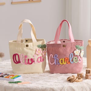 Custom Name Handbag,Personalized Handbags, Baby Shower Gifts, Children&#39;s handbags, Customized Gifts, Traveling Handbag, Baby Name Gift