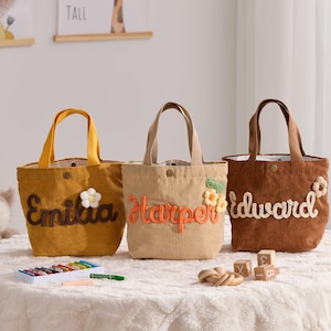 Custom Name Handbag,Personalized Handbags, Baby Shower Gifts, Children's handbags, Customized Gifts, Traveling Handbag, Baby Name Gift