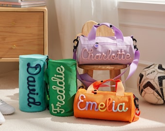 Personalized Kids Duffel Bag, Sports&Dance Bag, Custom Gym Bag, Daily Activity Bag,Hospital Bag,Vacation Travel Luggage, Back To School Gift