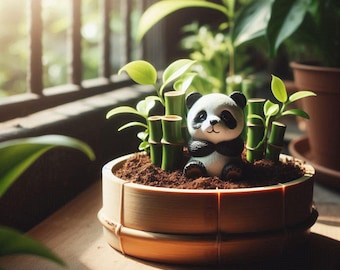 Bamboo Planter | Sleek Design | Available in Multiple Colors & Drainage Options | Home Decor