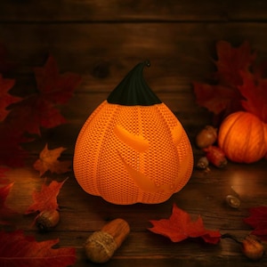 Evil Pumpkin Candlelight Holder – Halloween Tealight, Spooky Glow Decor, Perfect for Festive Evenings and Party Ambiance