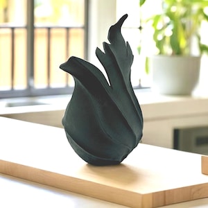 Ember Vase – Nature-Inspired Decorative Vase for Flowers, Unique Home Decor Gift in Multiple Colors