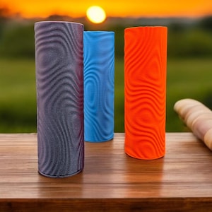Porta-incenso com padrão ondulado: elegante queimador de aromaterapia, decoração zen
