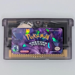 Pokemon Unbound RTC v2.1.1.1 - GBA ROMハック - GameBoy Advance用レトロゲーム - リアルタイムクロック - 最新バージョン - 英語