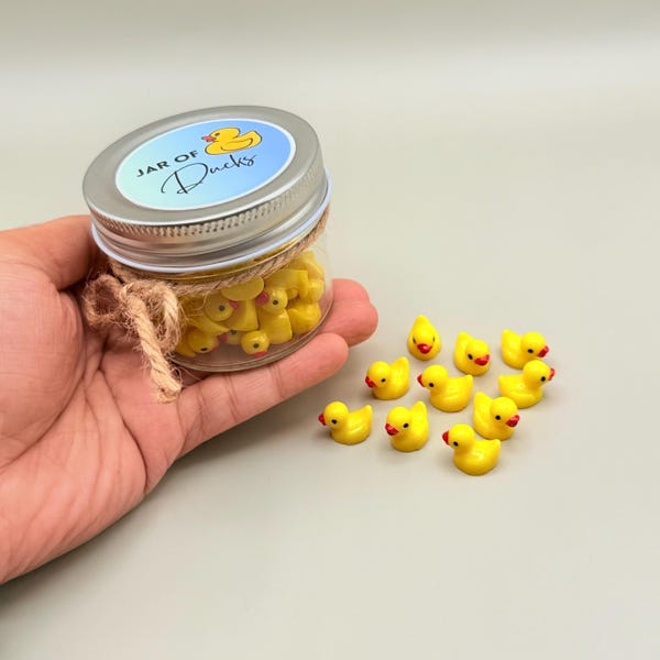 ミニダックジャー：同僚への面白いジョークギフト、オフィスデスクの装飾