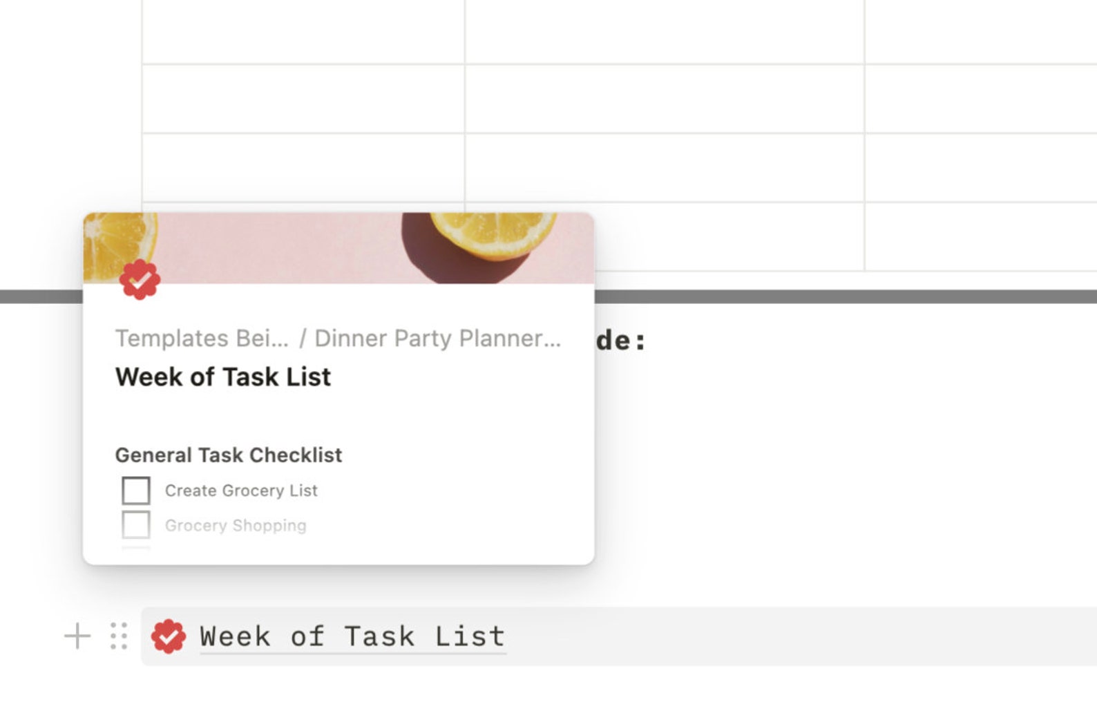 Notion Dinner Party Planner - Etsy