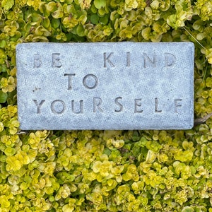 Made to Order Garden Brick Your Text Here Garden Decor Stepping Stone image 2