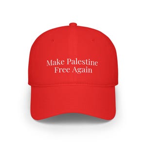 Make Palestine Free Again Hate Protest Activism Hat Political Statement Dad Cap Gaza Awareness Baseball Hat Free Palestine Peace