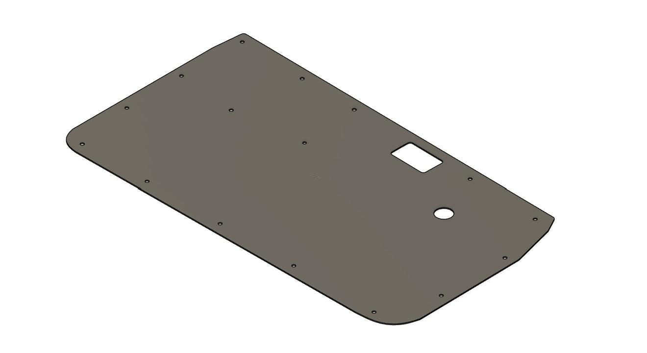 1984 - 1988 Toyota Pickup Door Panel CNC Cut File. - Etsy