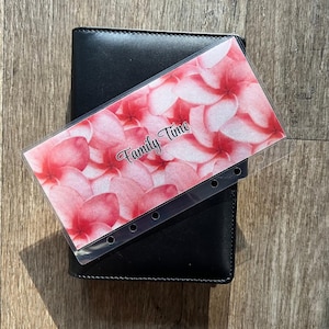 Plumeria A6 Vellum Cash Envelopes