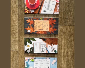 A6 Seasons Notes Savings Challenge