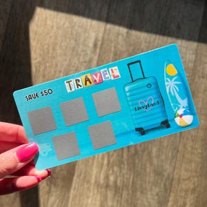 Travel Scratch Off Savings Challenge