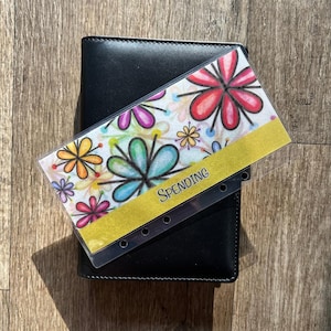 Vibrant Flower A6 Vellum Cash Envelopes