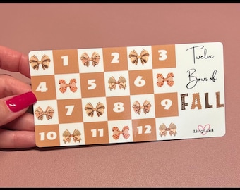 A6 12 Bows of Fall Savings Challenge