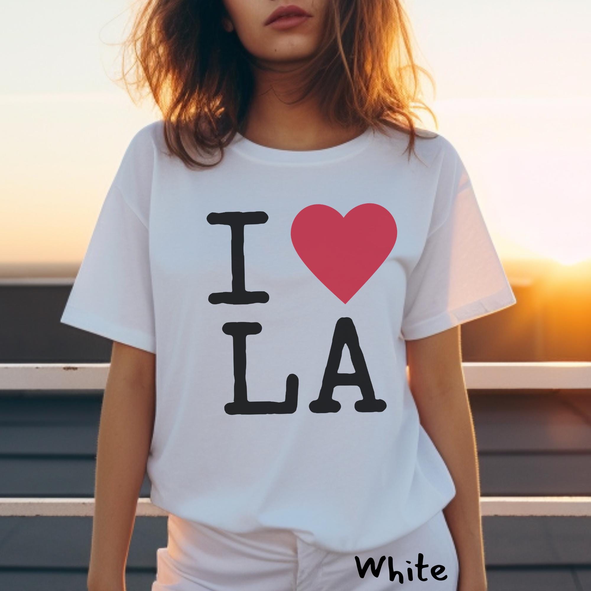 I Love La Shirt - Etsy