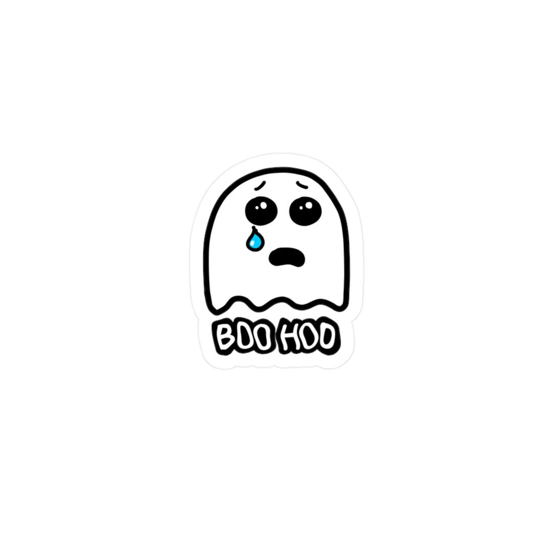 Boo Hoo Kiss-cut Vinyl Decal Waterbottle Laptop Hydroflask Sticker ...