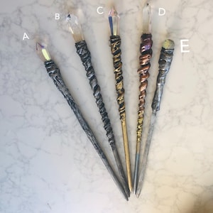 Crystal wands