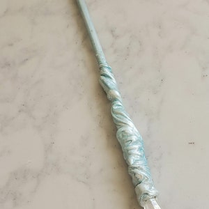 Elsa inspired wands snow queen or white witch image 2