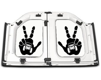 Jeep Wave Headliner Customization: UV-Resistant PVC Panels (Made in USA)