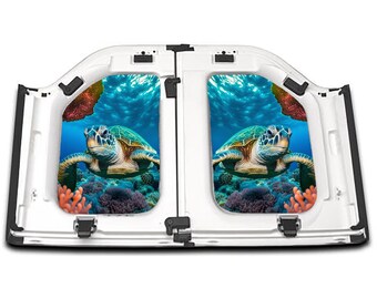 Sea Turtle Freedom Headliners for Jeep Wrangler Gladiator – UV Resistant PVC Panels