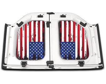 American Flag Headliners for Jeep Wrangler Gladiator – UV Resistant PVC