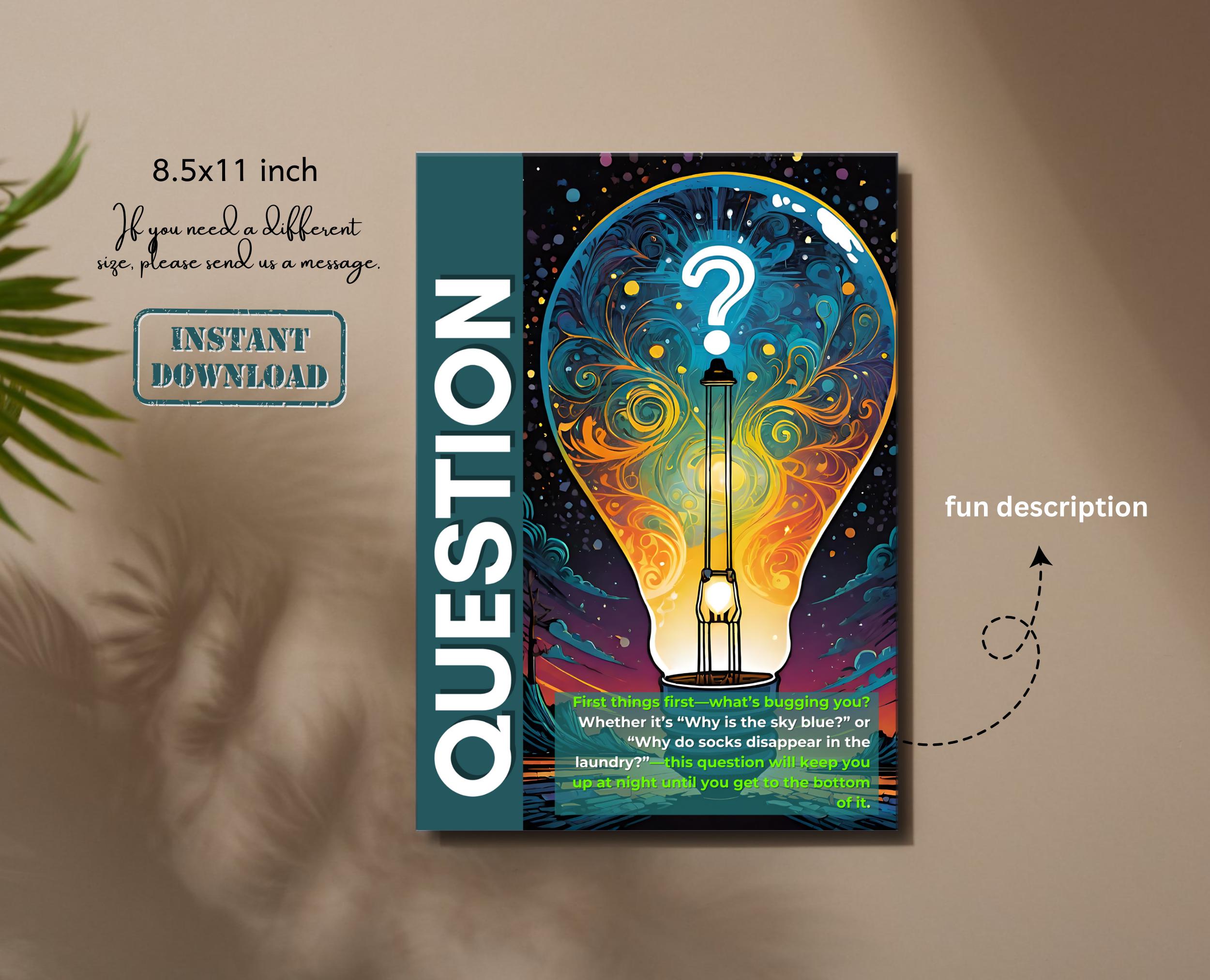 Printable Scientific Method Posters Set of 8 - Starry Night Theme With ...