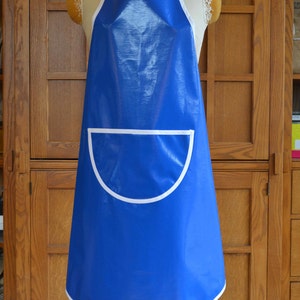 Oil Cloth Apron for Soap Makers and Wet Felting