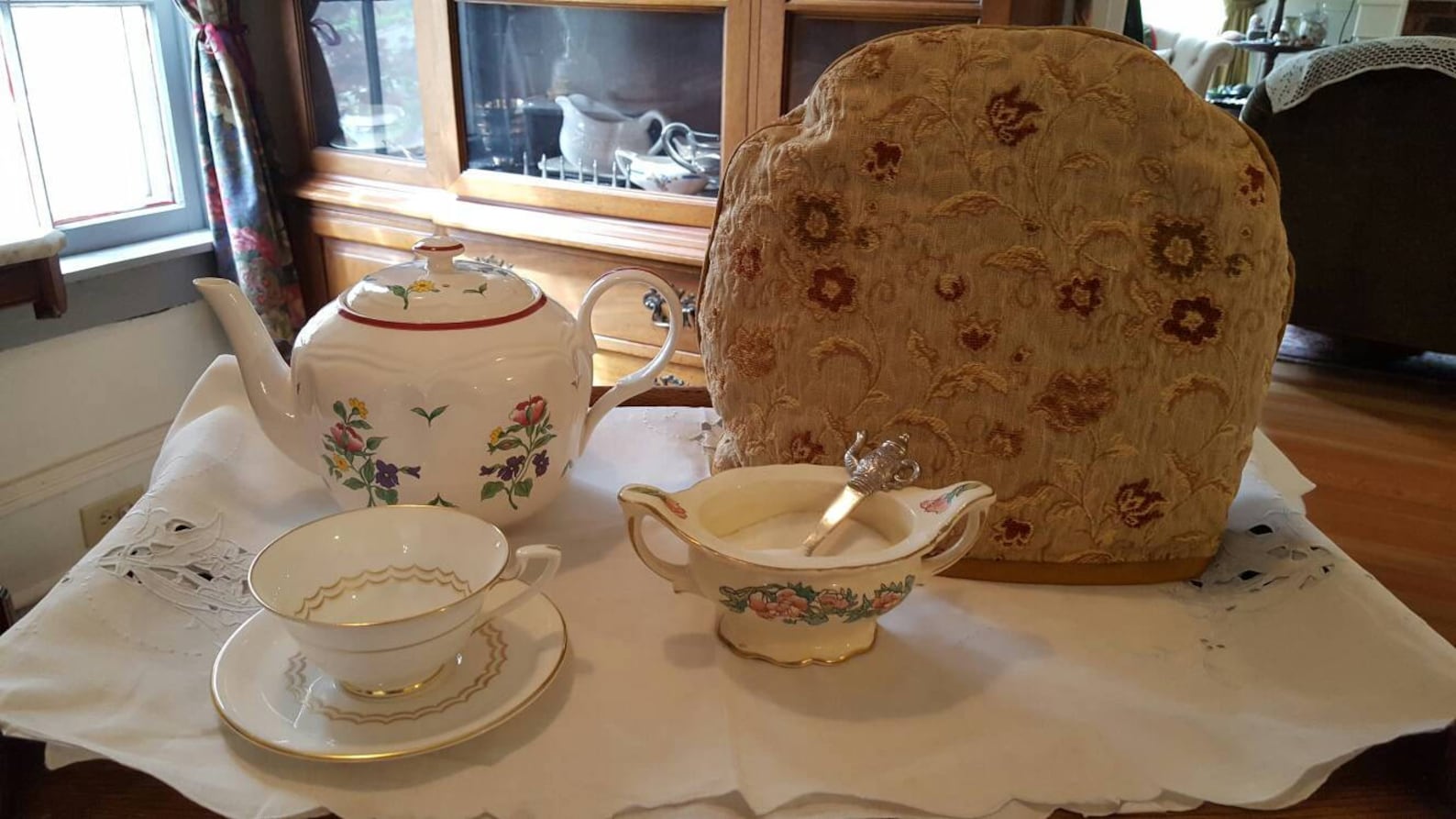 Lovely Golden Damask English Tea Cozy Etsy New Zealand