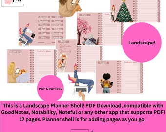 Landscape Planner Shell. PDF Download! 17 Pages!!!