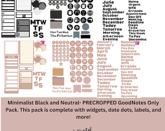 Minimalist Black and Neutral Pack