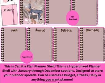 Call it a plan Planner Shell! PDF Downloads!!!
