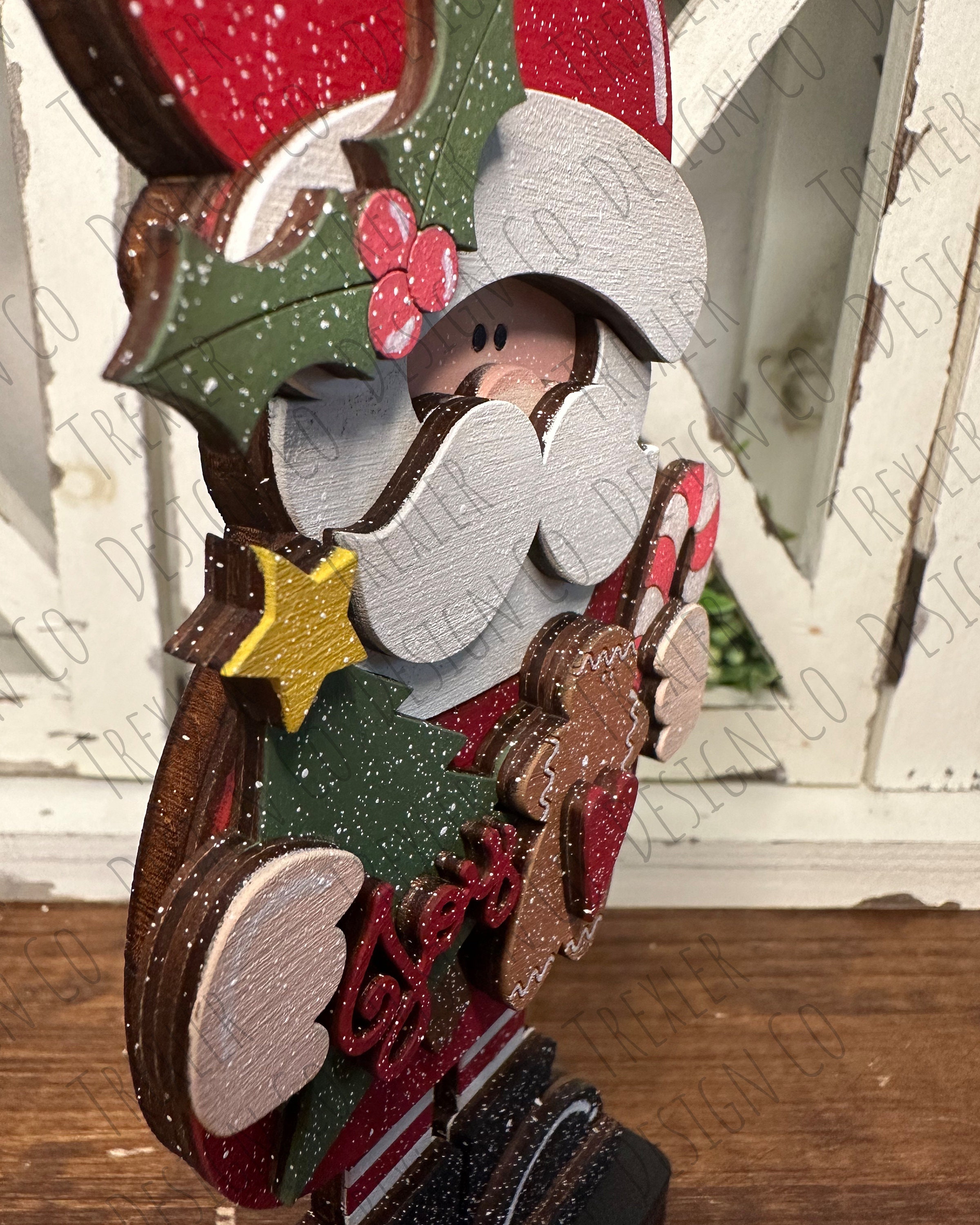 Pink Santa Shelf-Sitter main image 0