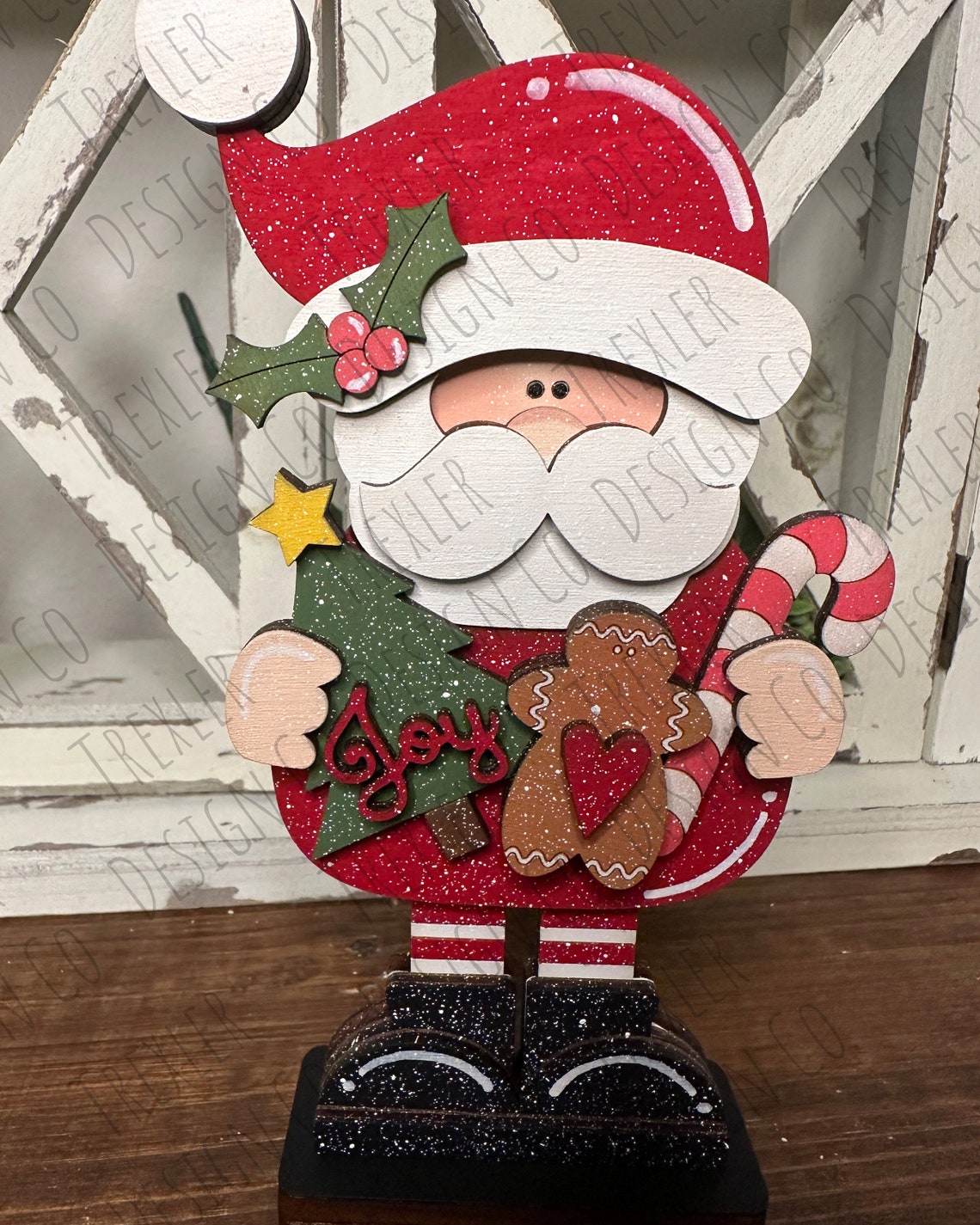 Mon Ami Santa Shelf Sitter, Golden main image 1