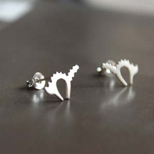 Belek's cat Earrings-sterling silver image 1