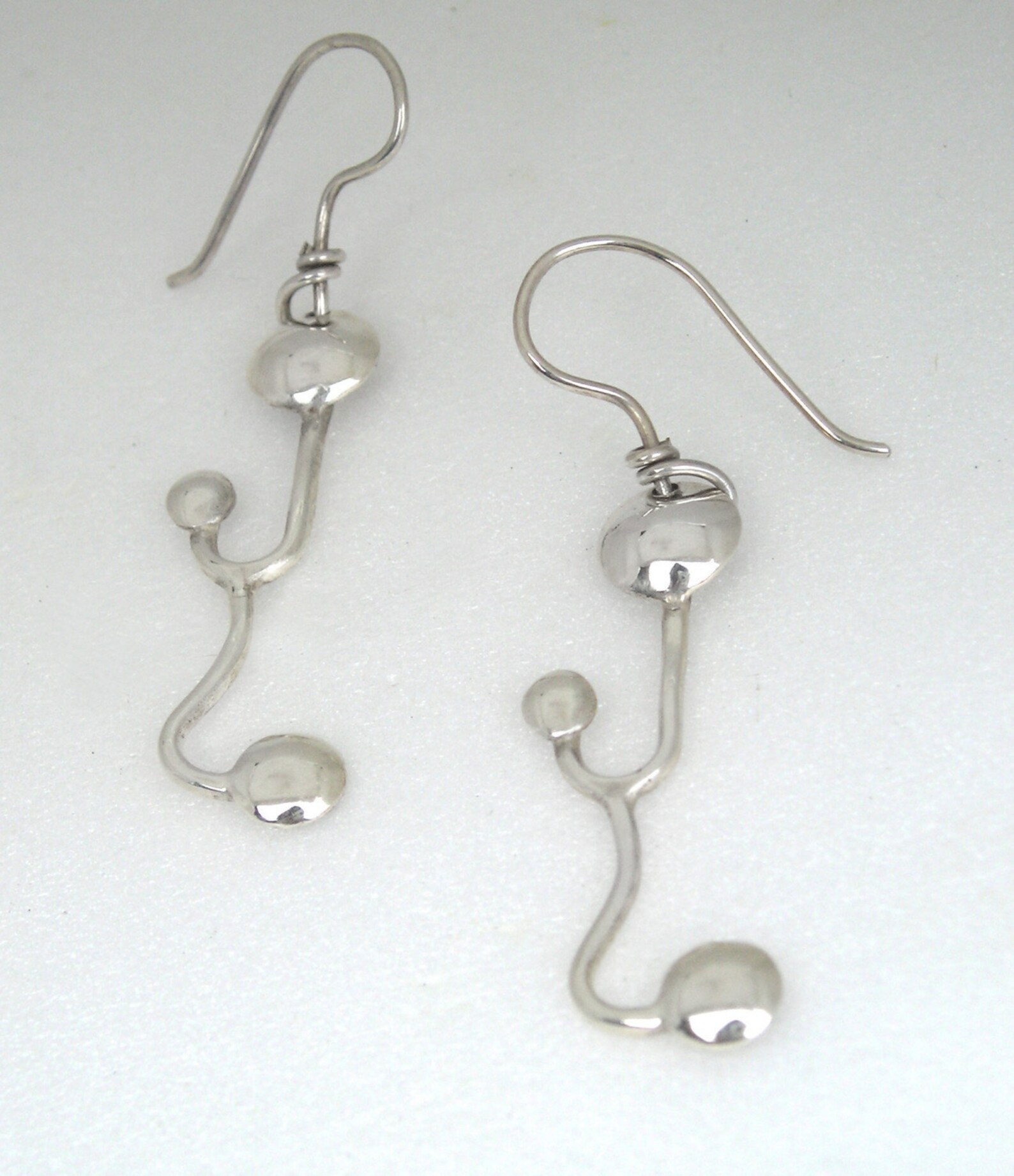 LES POULETTES BIJOUX Orecchini Bubbles In Argento 925, Gioielli Artistici In Cofanetto Regalo