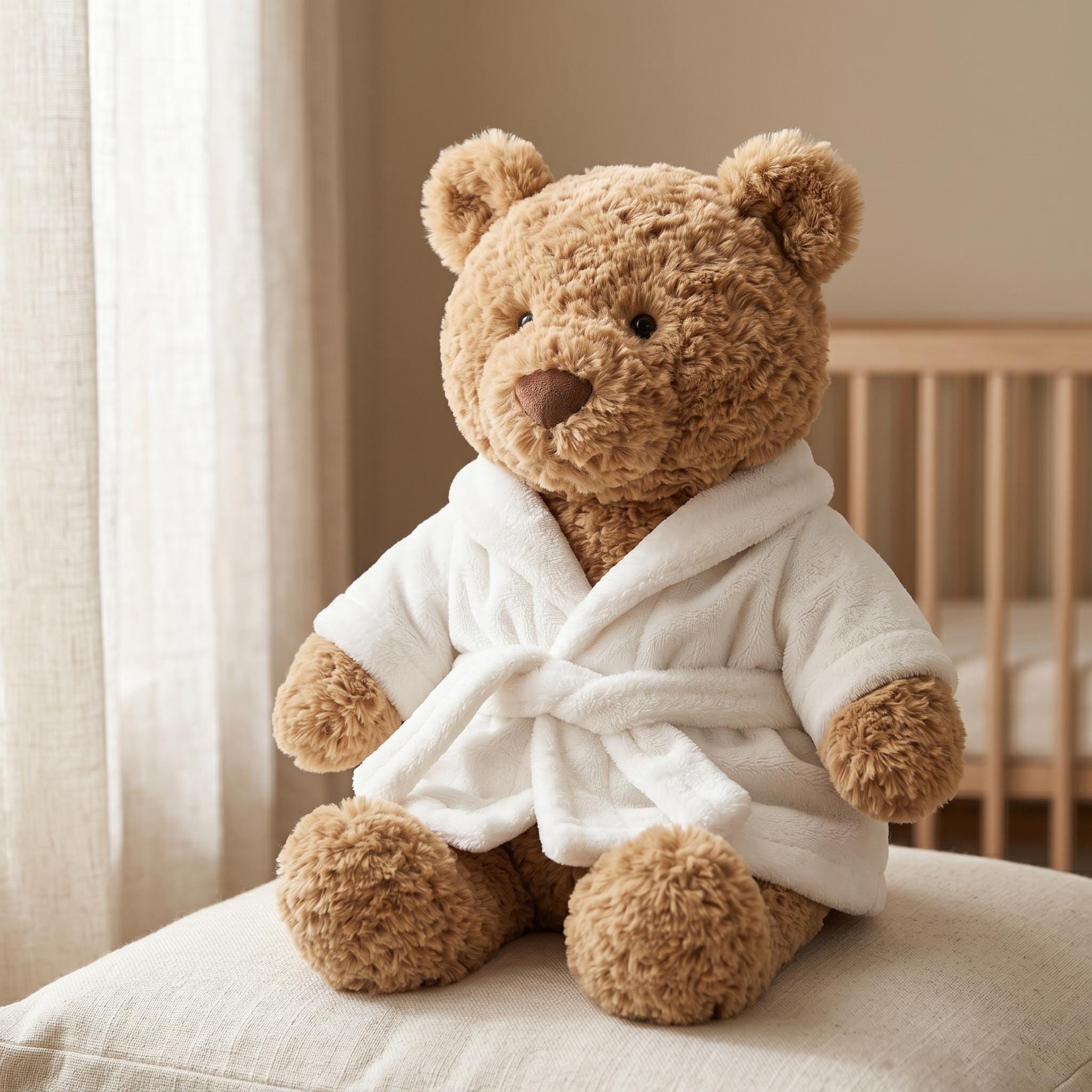 Bartholomew Bear Bathrobe Outfit Jellycat - Etsy