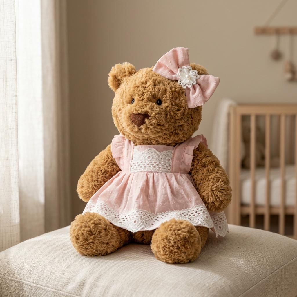 Teddy Bear Dress Jelly Cat
