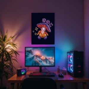 Sprodling Poster | Warframe Nokko Fan Art| RPG Gamer