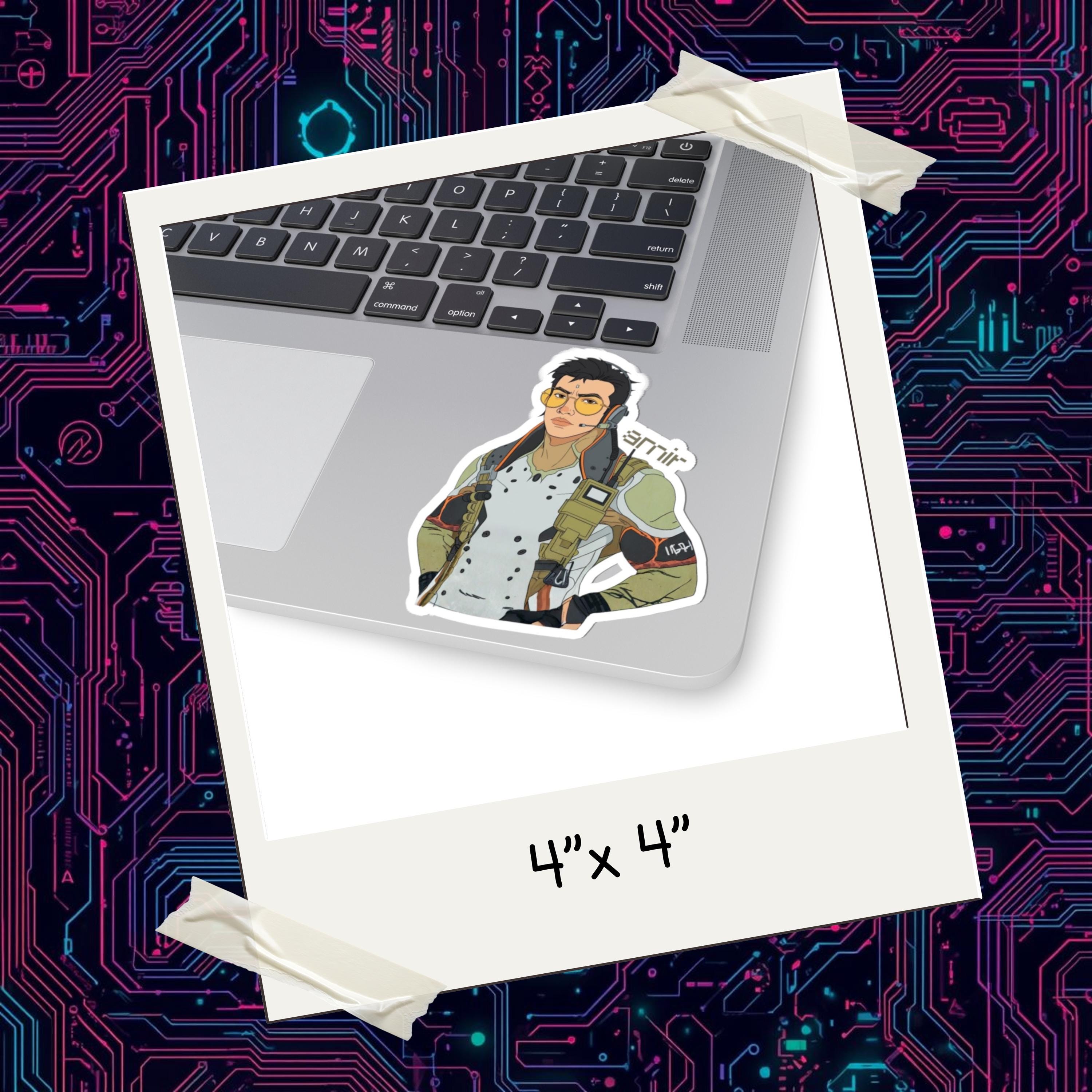 Amir Warframe Vinyl Sticker | the Hex Fan Art Decal - Etsy