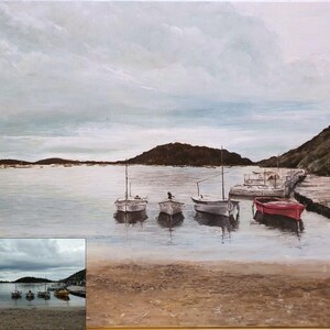 Custom Landscape Painting from a Photograph- Original and Unique Hand Oil Painting