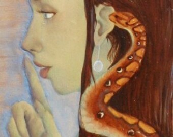 Sweet Whispers - EDICIÓN LIMITADA - Impresión de Bellas Artes, Arte Janae Corrado