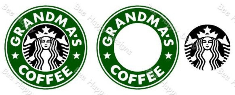 Download Starbucks Logo SVG GRANDMA'S COFFEE | Etsy