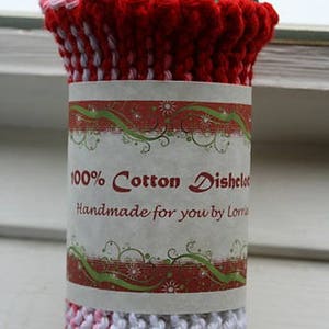 Labels Rockin Red Christmas Wrappers Instant Download PDF
