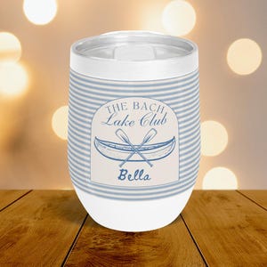 Love on the Lake Bachelorette Decorations,Lake Bachelorette cooler tumblers,Custom Bachelorette wine tumblers, Love on the Lake Party Favors