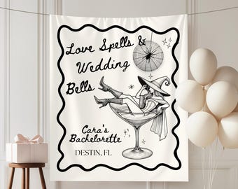 Halloween Girlande Girlande Girlande: Spooky Hexe Brautparty Deko