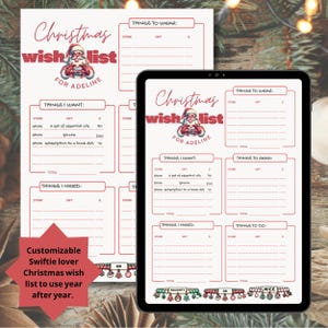 Trendy Nikolaus Wunschliste | Feiertags-Aktivität | Kinder Weihnachtsliste | Weihnachtswünsche für Kinder | Geschenk Checkliste | Brief an den Weihnachtsmann | 5 Geschenkregel