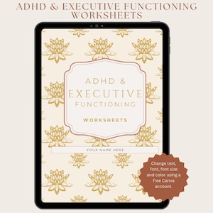 Coping Skills | Mental Health | ADHD worksheets | Adhd Workbook | Therapy CBT | Executive Functioning Worksheets | Therapeutic Aids |