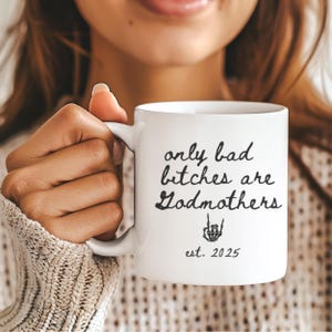 Godparent Proposal Mug: Personalized Baptism Gift - Godmother, Godfather